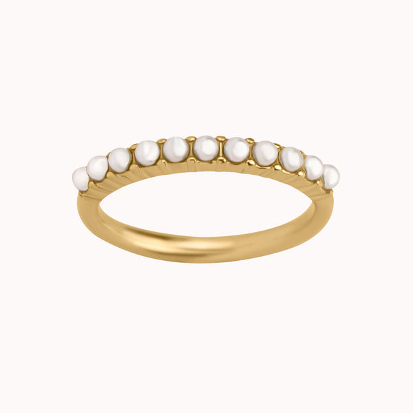 Bianca Pearl Ring Caris Jewelry