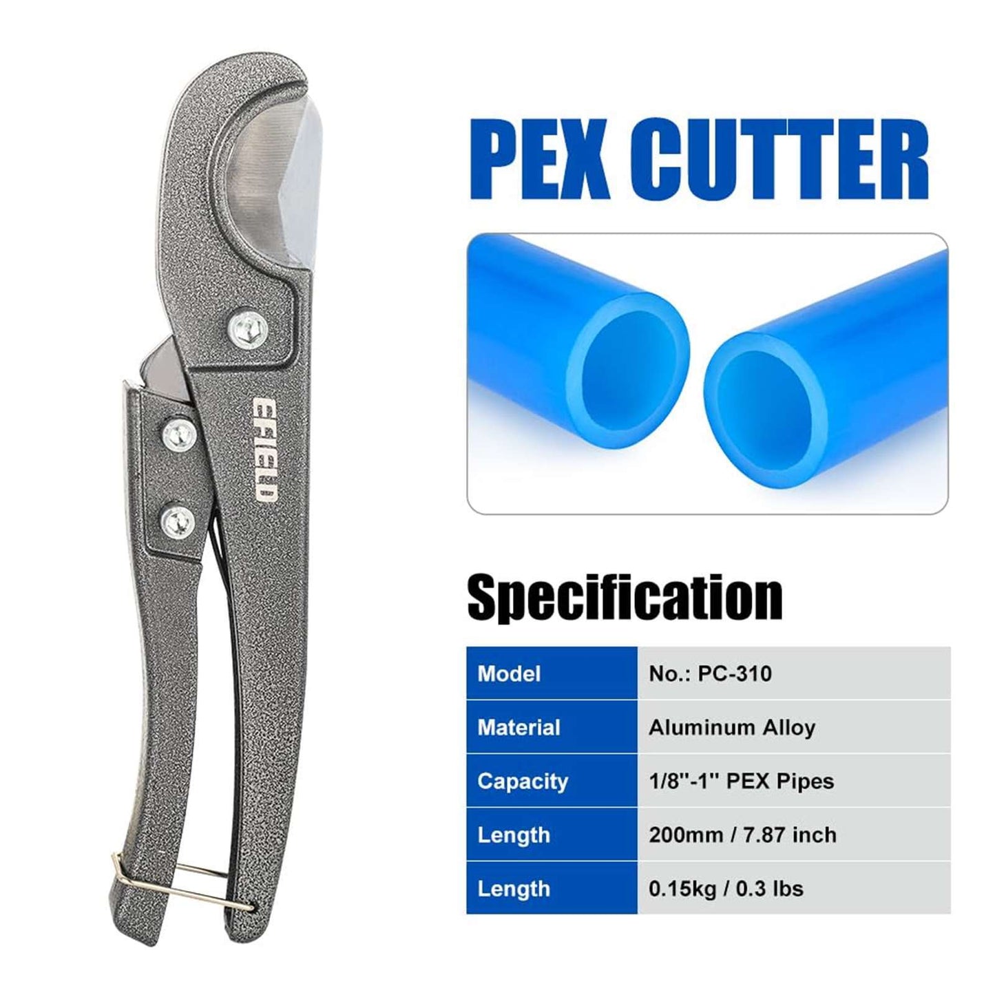 1" 100ft PEX-A Pipe (Red & Cutter)