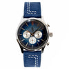 Blue Retro Chronograph The Beyond Boring Watch Company