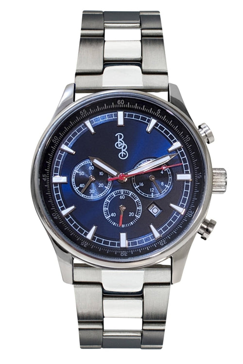 Blue Sport Chronograph The Beyond Boring Watch Company