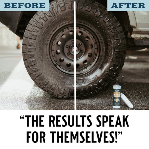 Blue Suede Tire Shine with Protect Shield Formula™ Socar Chemical