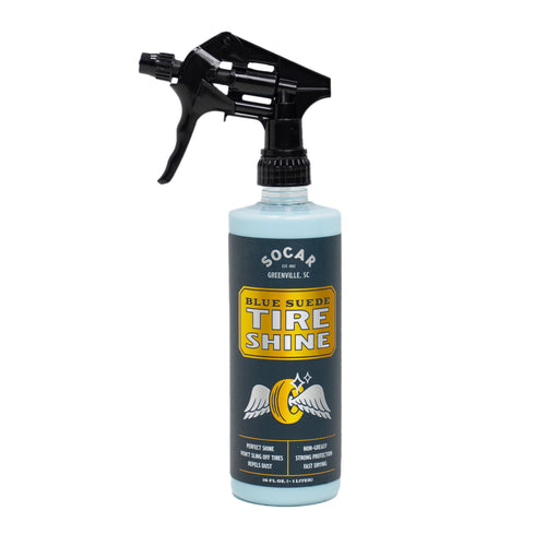 Blue Suede Tire Shine with Protect Shield Formula™ Socar Chemical