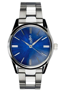 Blue Sunburst Watch The Beyond Boring Watch Company
