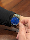 Blue Sunburst Watch The Beyond Boring Watch Company