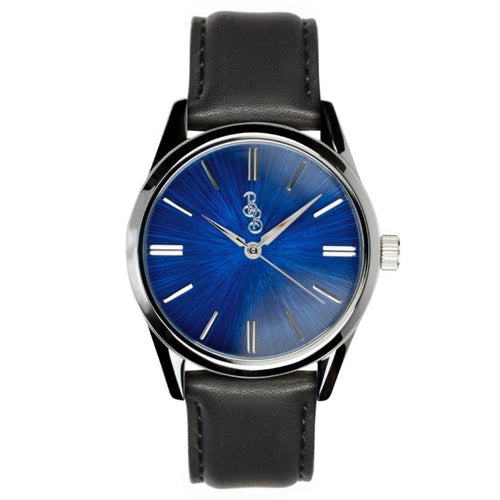 Blue Sunburst Watch The Beyond Boring Watch Company