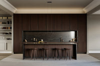 Brushed Bronze "Bond" T-Bar Dual Finish Knob and Pulls Euro • Knobs