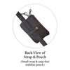 Clip & Go Strap w/Pouch Brushed Vegan Leather SaveTheGirls