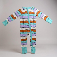 Hills Bamboo Zippy Pajamas - Premium Kids Sleepwear Keep the Littles Wild
