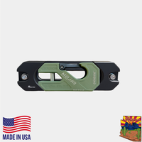 Aluminum Recessed Winch Shackle with Fairlead Kit, closed latch (LIFE TIME WARRANTY*) MOJAB OFFROAD