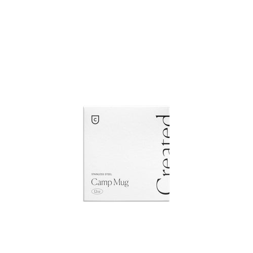 12oz Camp Mug - White Created Co.