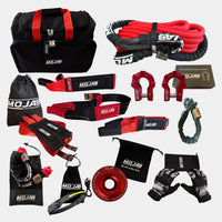Extreme Recovery Kit (14 items + 9 storage bags + 4 Velcro tapes) *Lifetime Warranty MOJAB OFFROAD
