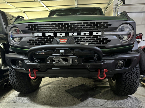 Aluminum Recessed Winch Shackle with Fairlead Kit, closed latch (LIFE TIME WARRANTY*) MOJAB OFFROAD