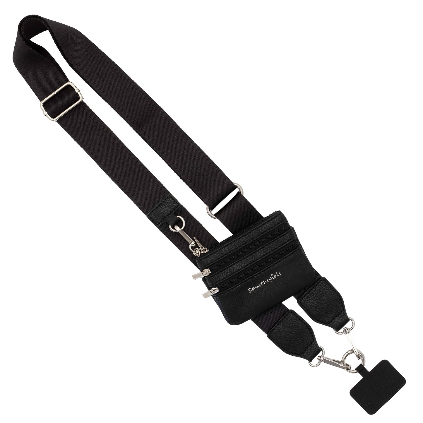 SaveTheGirls SaveTheGirls Clip & Go Strap with Pouch - Solid Collection