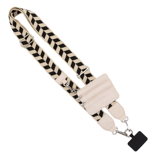 SaveTheGirls SaveTheGirls Clip & Go Strap w/Zippered Pouch