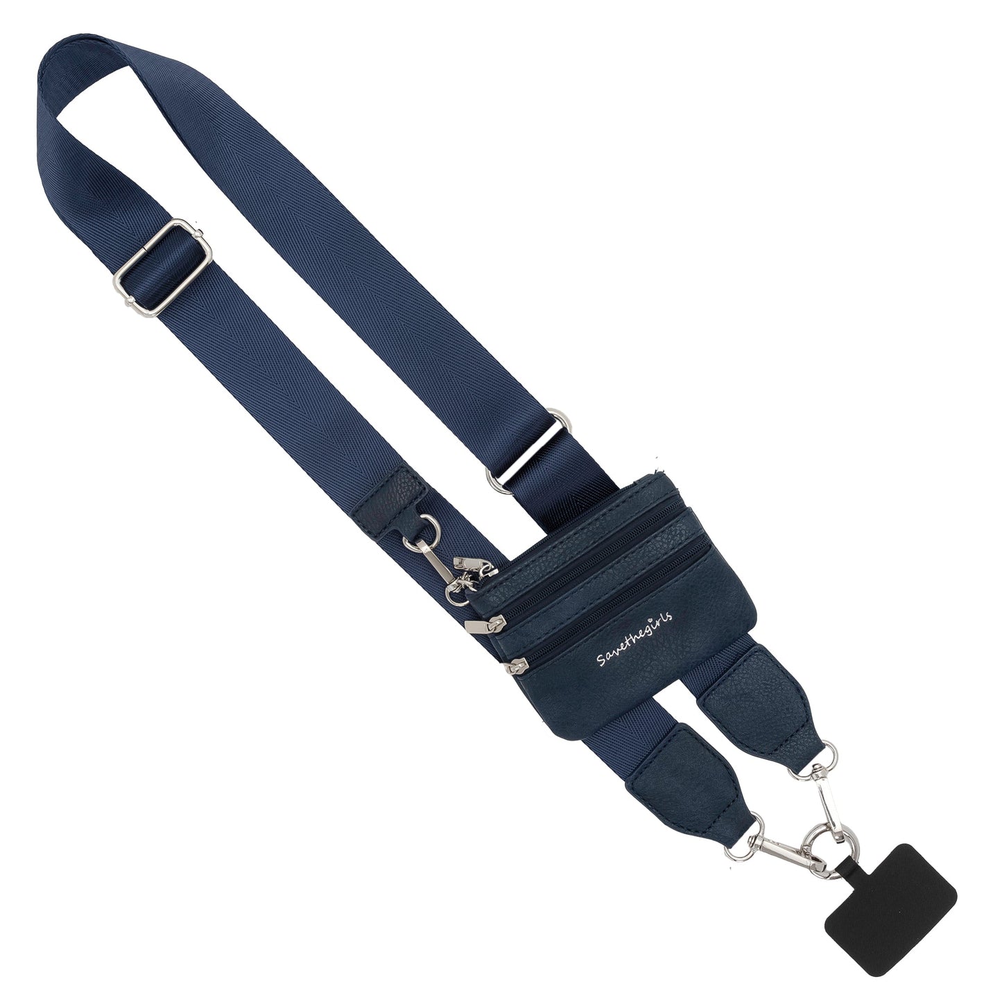 SaveTheGirls SaveTheGirls Clip & Go Strap with Pouch - Neutral Collection