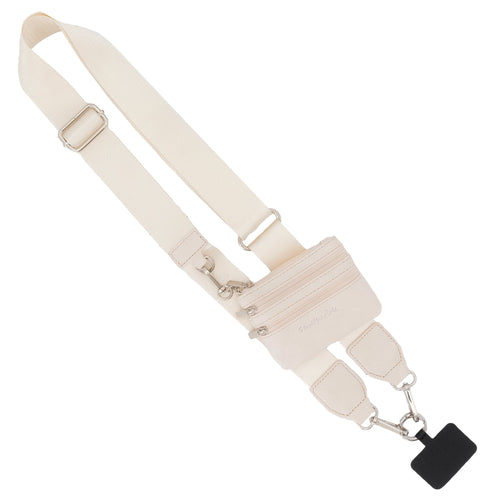 SaveTheGirls SaveTheGirls Clip & Go Strap with Pouch - Neutral Collection