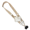 SaveTheGirls SaveTheGirls Clip & Go Strap w/RFID Pouch Diamond Pattern