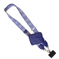 SaveTheGirls SaveTheGirls Clip & Go Strap w/RFID Pouch Diamond Pattern