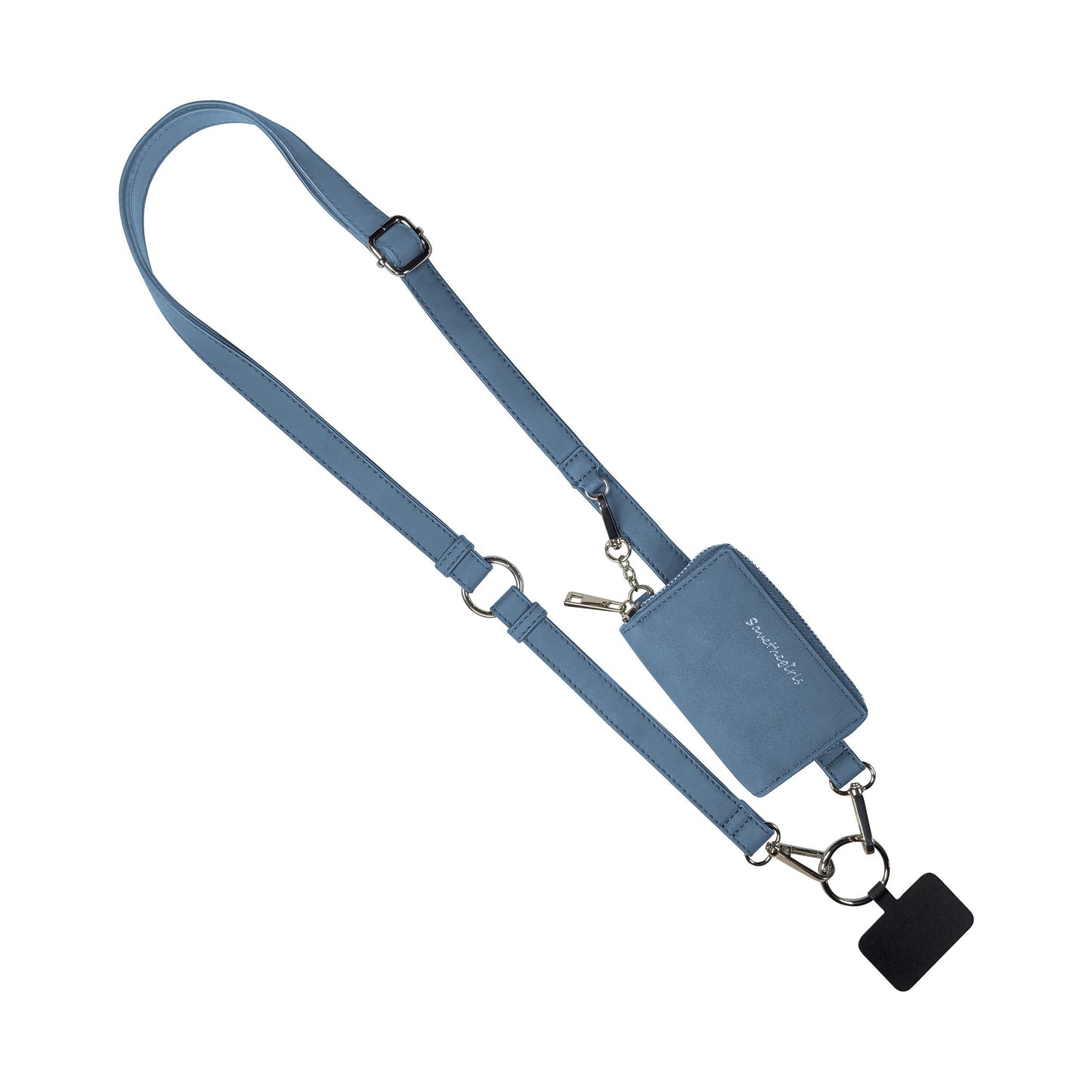 SaveTheGirls SaveTheGirls Clip & Go Strap w/Pouch Brushed Vegan Leather
