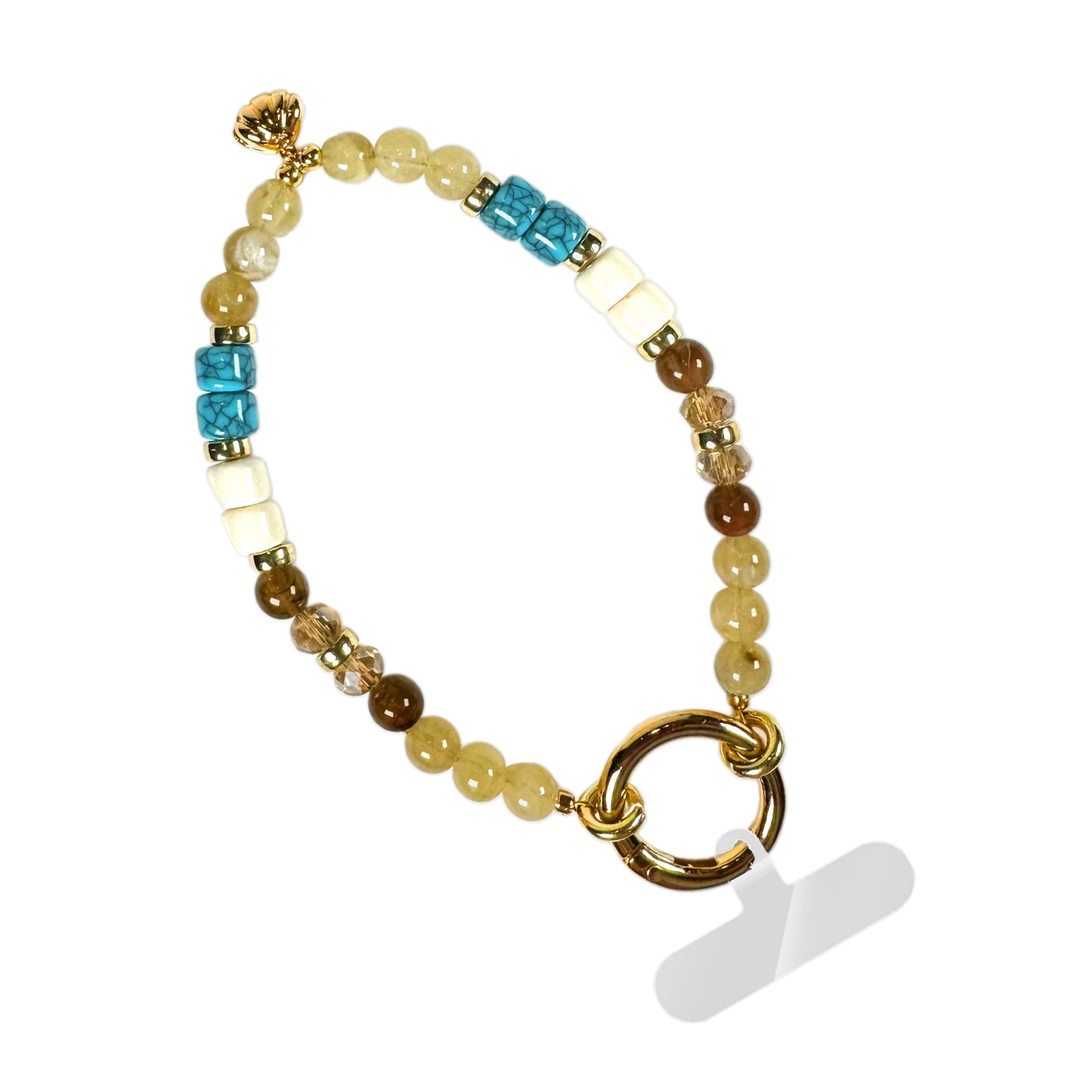 SaveTheGirls SaveTheGirls Clip & Go Beaded Wristlet Beaded Assortment