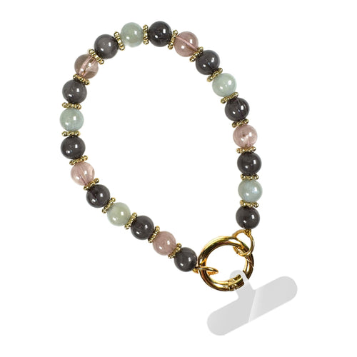 SaveTheGirls SaveTheGirls Clip & Go Beaded Wristlet Nina Collection