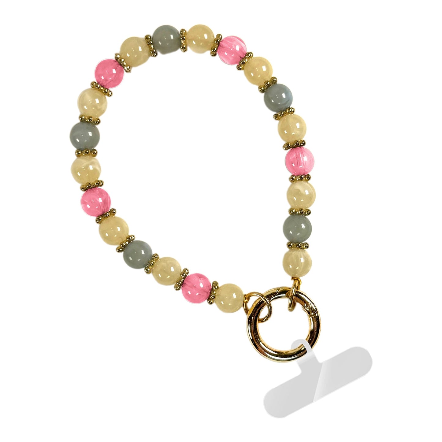 SaveTheGirls SaveTheGirls Clip & Go Beaded Wristlet Nina Collection