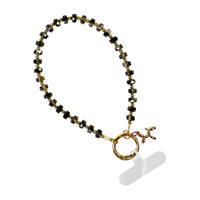 SaveTheGirls SaveTheGirls Clip & Go Beaded Wristlet Bedazzled Collection