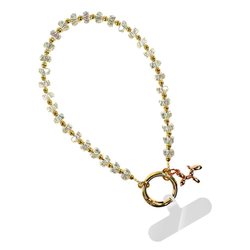 SaveTheGirls SaveTheGirls Clip & Go Beaded Wristlet Bedazzled Collection