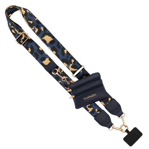 SaveTheGirls SaveTheGirls Clip & Go Strap with Pouch - Leopard Collection