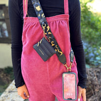 SaveTheGirls SaveTheGirls Clip & Go Strap with Pouch - Leopard Collection