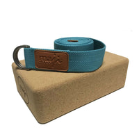 Cork Yoga Block & Strap Combo Jupiter Gear