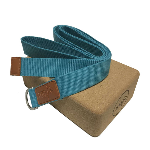 Cork Yoga Block & Strap Combo Jupiter Gear