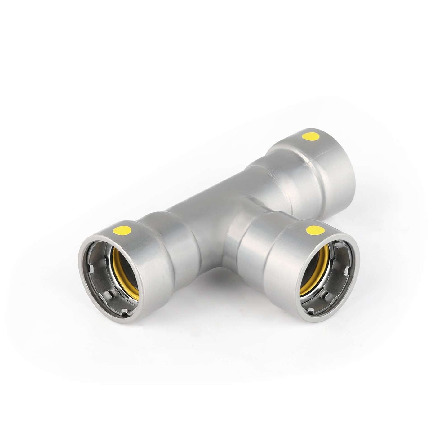 10 Pcs 3/4" Carbon Press Tee