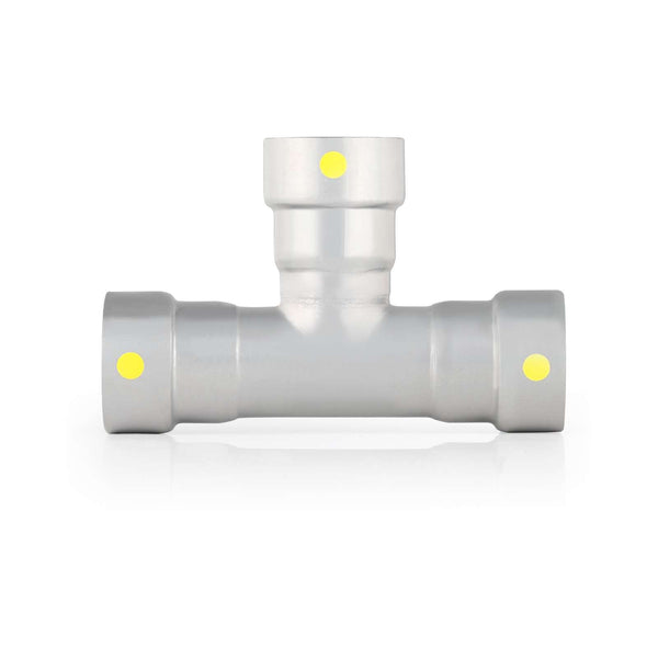 1-1/2" Carbon Press Tee