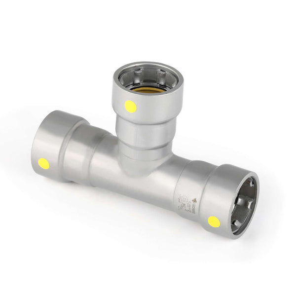 1-1/4" Carbon Press Tee