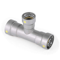 1" x 1" x 3/4" Carbon Press Tee