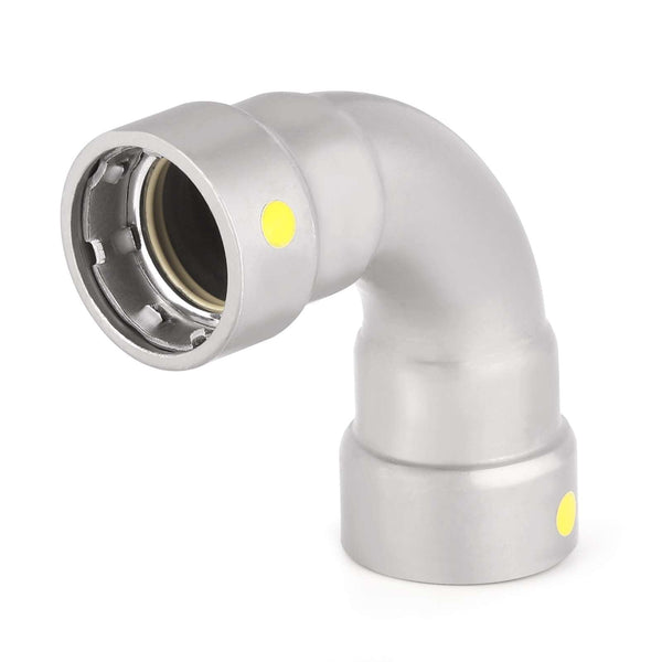 3/4" Carbon Press 90° Elbow