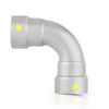 1-1/2" Carbon Press 90° Elbow