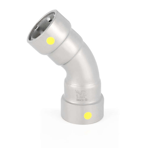 1-1/4" Carbon Press 45° Elbow