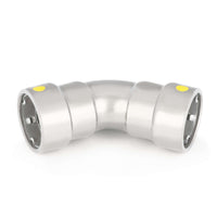 1-1/4" Carbon Press 45° Elbow