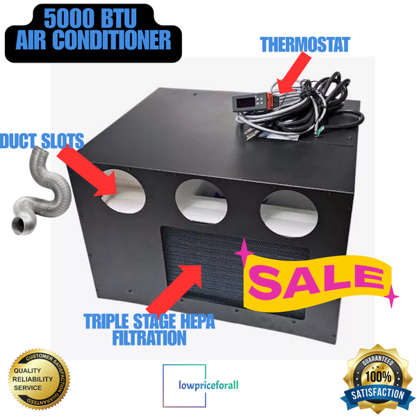 Low Price for All Ice Qube Inc. Model: 5000 Cool Qube AC - RV/Trailer/Clean Room Air