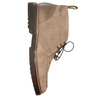 Zelli Italia 46-605-TPE CAMPO HIGH Italian Sueded Goatskin Chukka Boot, Taupe