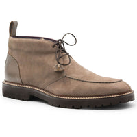 Zelli Italia 46-605-TPE CAMPO HIGH Italian Sueded Goatskin Chukka Boot, Taupe
