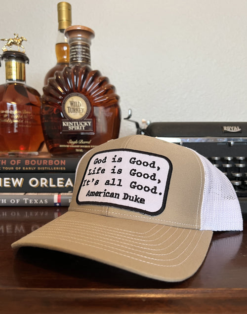 American Duke Apparel Company The All Good Patch Cap - Khaki