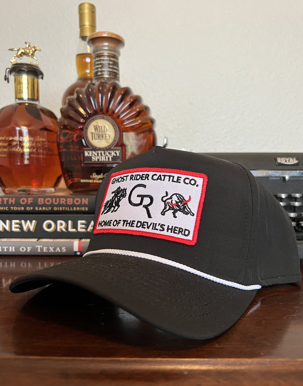American Duke Apparel Company Ghost Rider Cattle Co. - Black Rope
