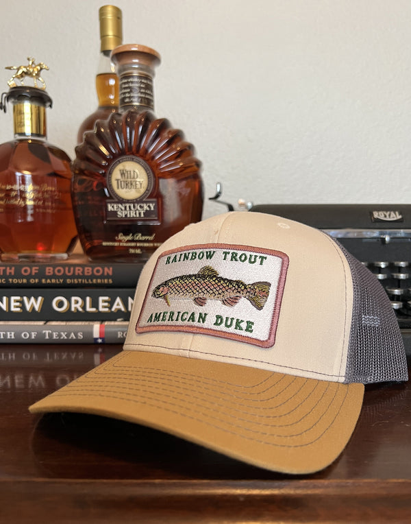 American Duke Apparel Company Rainbow Trout Patch Cap - Mesh Back Cap