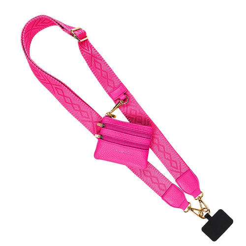 SaveTheGirls SaveTheGirls Clip & Go Strap w/Zippered Pouch Classic
