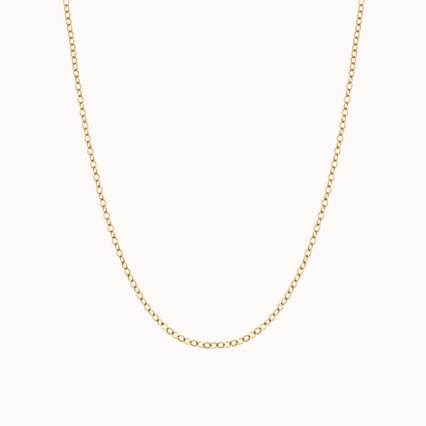 Classic Cable Chain Necklace Caris Jewelry