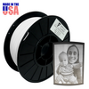 Classic Lithophane White AF 1.75mm PLA Filament - created by Lithophane Maker! American Filament