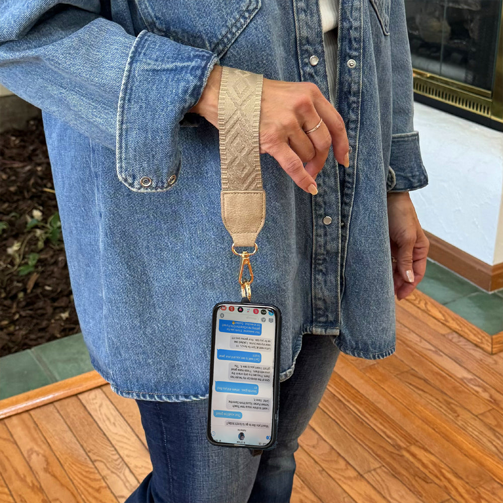 SaveTheGirls SaveTheGirls Clip & Go Strap w/Zippered Pouch Classic